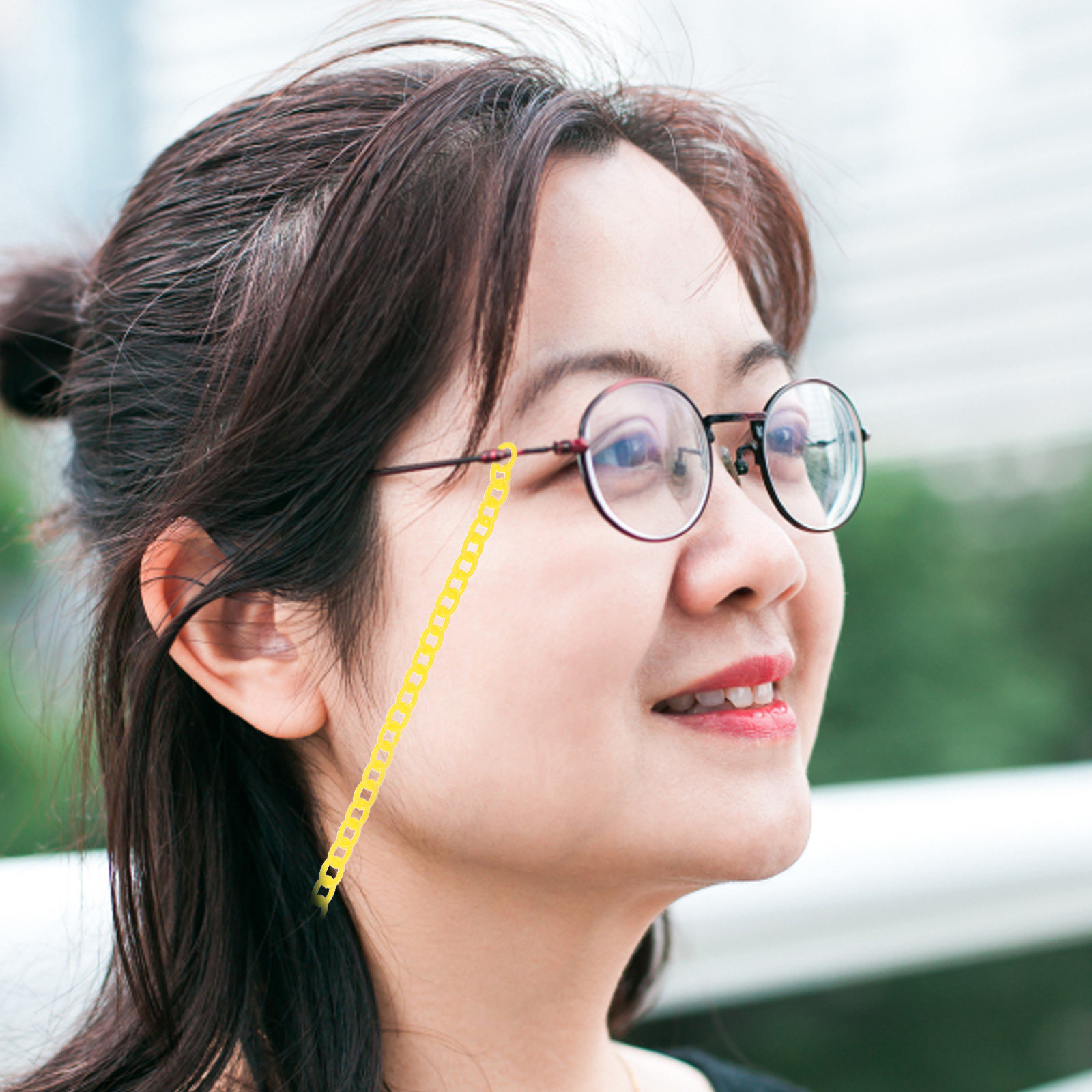 Mask Chain Holder - 10 قطع من سلاسل الساعات البلاستيكية