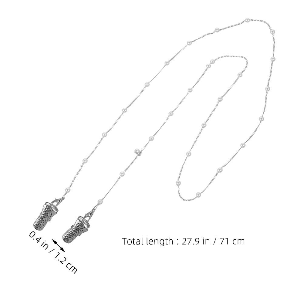 قطعتان من حبل النظارات المزخرف - مراجعة Mask Chain Holder وسعره