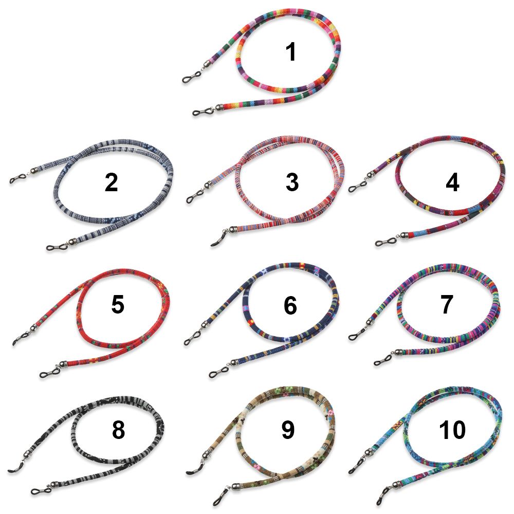 سلاسل نظارات ملونة للرقبة، حبل - مراجعة Mask Chain Holder وسعره